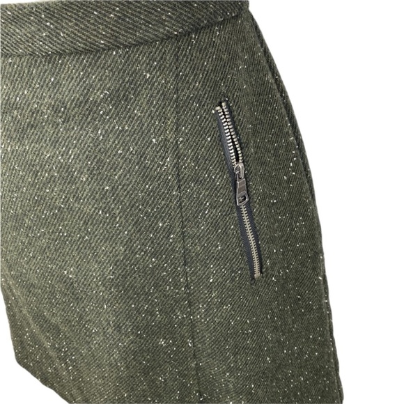 Banana Republic Wool Flecked Envelope Style Skirt - Picture 2 of 7